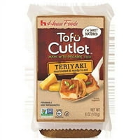 Casa Foods Tofu Cutlet Organic Teriyaki