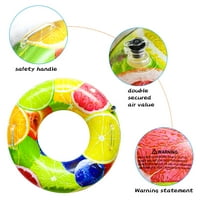 Gonflabile Fructe Înot Piscină Inel Float
