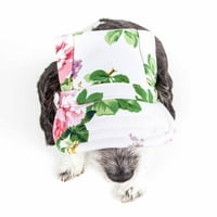 Animal De Casă Viață 'Botanic Bark' Floral Uv Protectant Reglabil Moda Câine Pălărie Cap