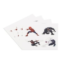 Tricou Grafic Spider-Man Boys Set Cadou Din 7 Piese, Dimensiuni 4-18