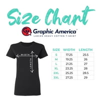 Colecția de tricouri pentru femei Graphic America Summer Vibes