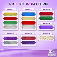 Zoe Deco Multi-Color polipropilenă multi-model cadou arcuri, 5 1.2