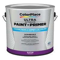 ColorPlace Ultra Interior Paint & Primer, Wright Stone Tan, Satin, Galon