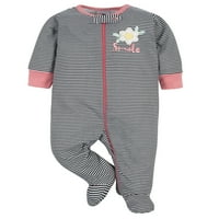 Gerber Childrenswear de Gerber Crew gât picior Traverse Pijamale, Pack